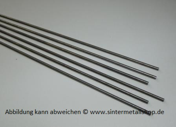 Tungsten-lanthan - WL10 rod ø 4±0,05 x 500 mm